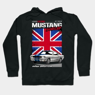 Vintage V8 GT350 Car Hoodie